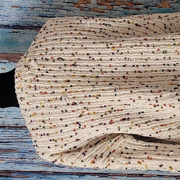 Altar'd State Popcorn Multicolor Cropped Sweater - Picture 9 of 12